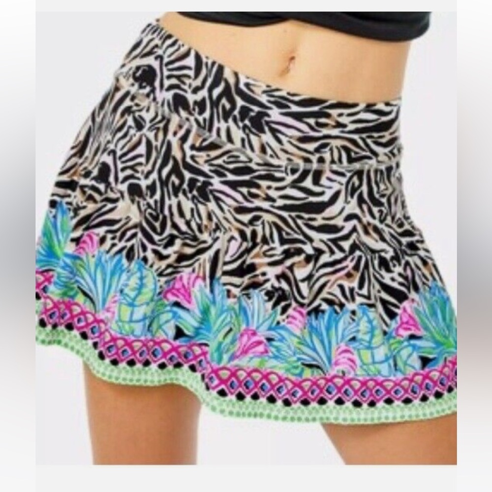 Lilly Pulitzer Gardenia tennis pickleball skirt skirt Medium